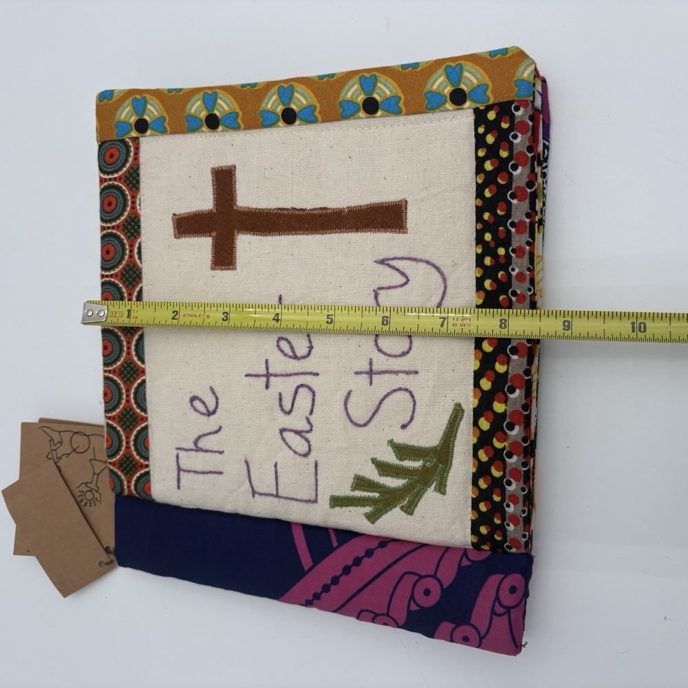 Easter Story Book - handmade by Amani ya Juu‎ in Kenya Signed 2020 - Picture 10 of 11